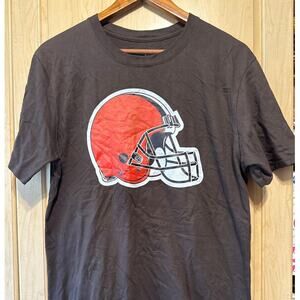 Cleveland Browns Team Custom T-Shirt, Mens, Medium Brown, Winston #5